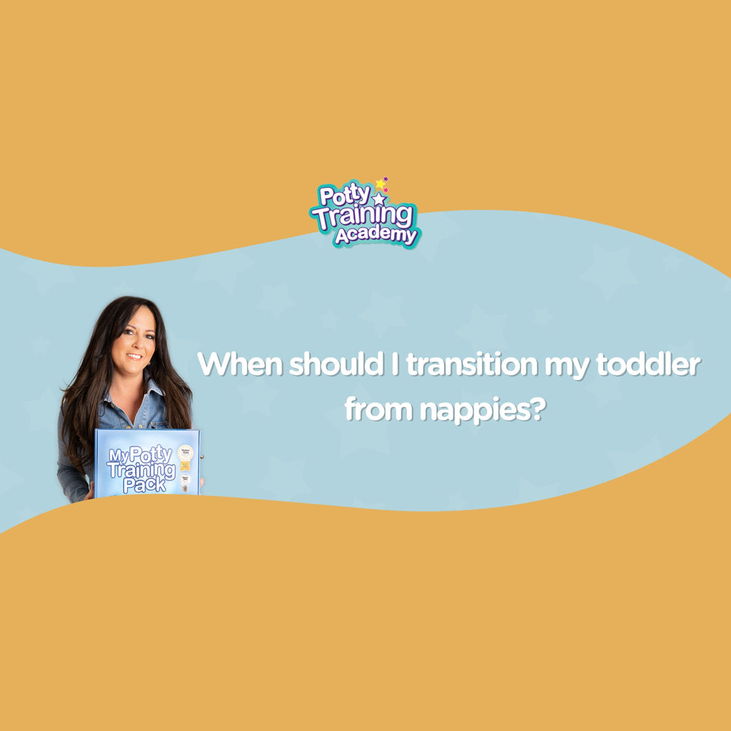 When should I transition my toddler from nappies? Your Potty Training Q's Answered