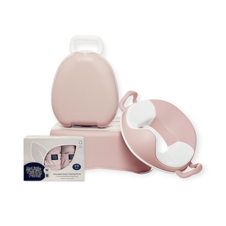 Blush Pink My Carry Potty®, Training Pants, Trainer Seat & Step Stool - My Carry Potty®