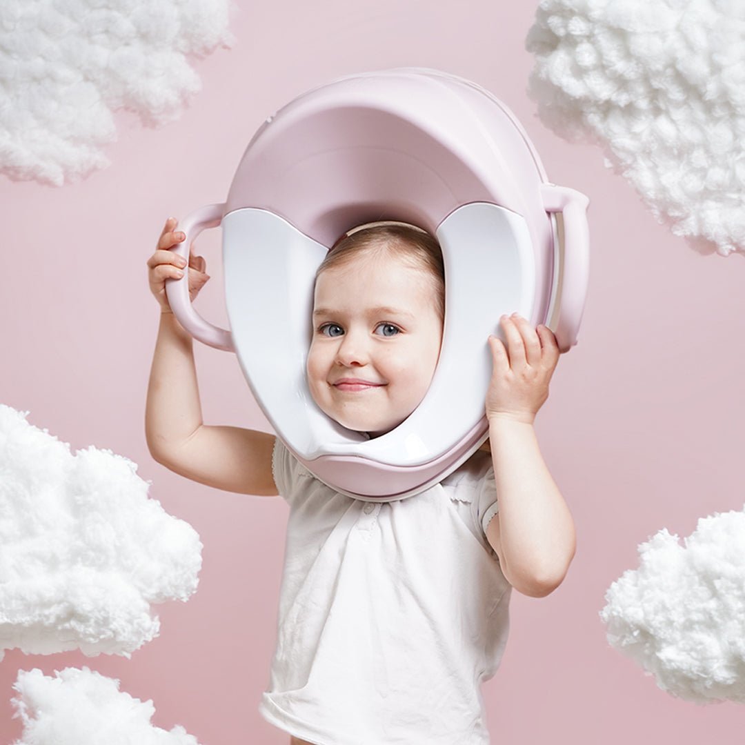 Trainer Seat Blush Pink Toilet Essential – My Carry Potty®