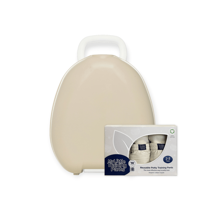 Natural Beige My Carry Potty® & Training Pants (3 - Pack) - My Carry Potty®