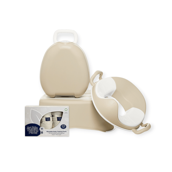 Natural Beige My Carry Potty®, Training Pants, Trainer Seat & Step Stool - My Carry Potty®