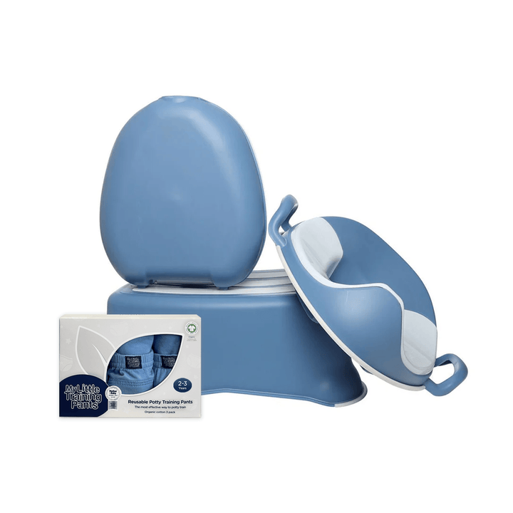 Ocean Blue My Carry Potty®, Training Pants, Trainer Seat & Step Stool - My Carry Potty®