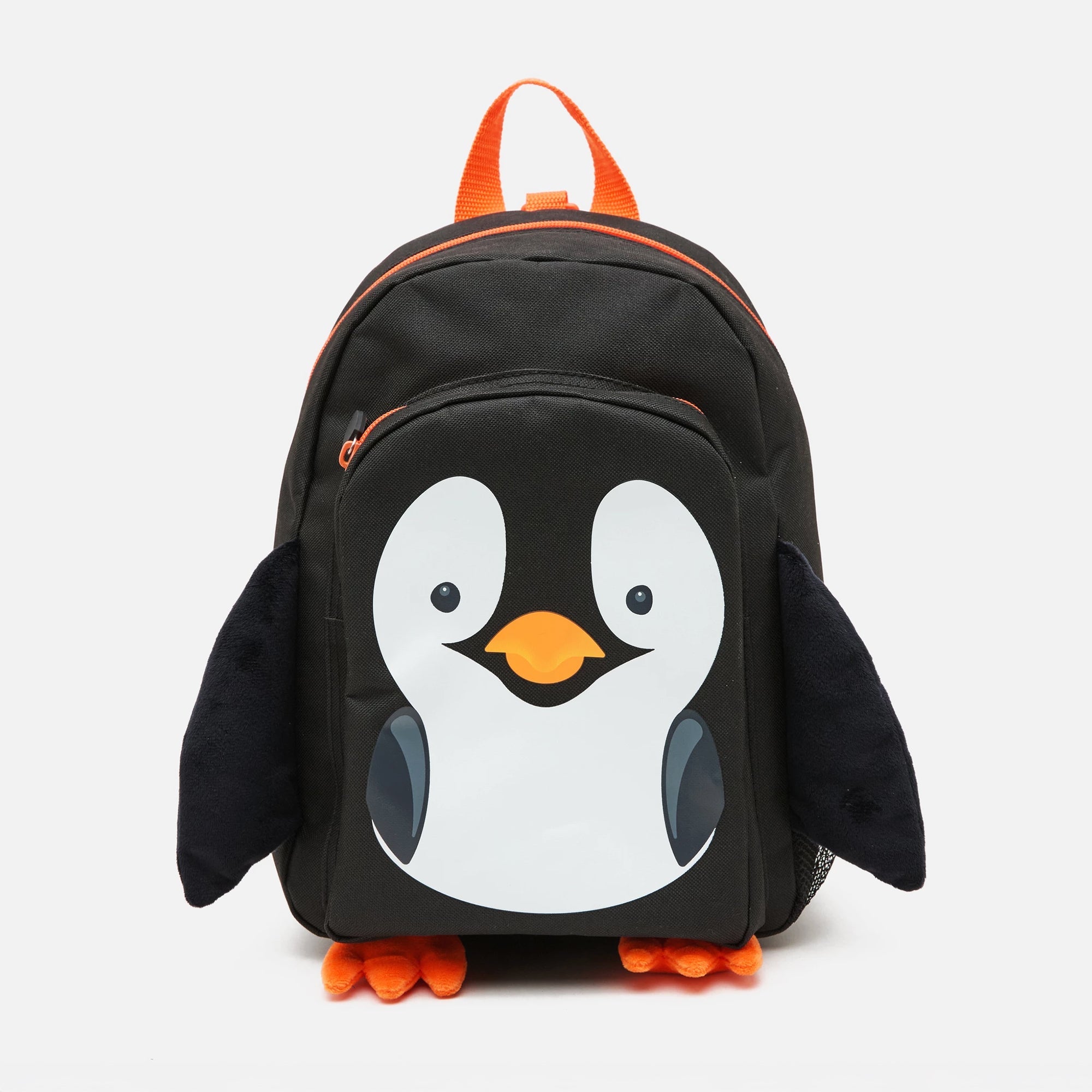 baby penguin in the kid backpack Buddy / Key Chain (3" Tall) this toddler backpack carrier is engineered to ensure comfort and safety Kids TINY Backpack Penguin