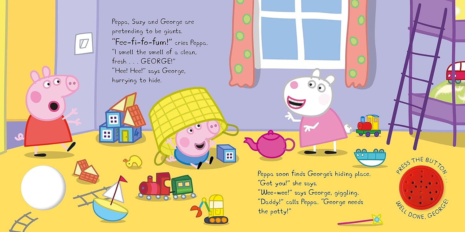 Peppa Pig: George's Potty Training Book – My Carry Potty®