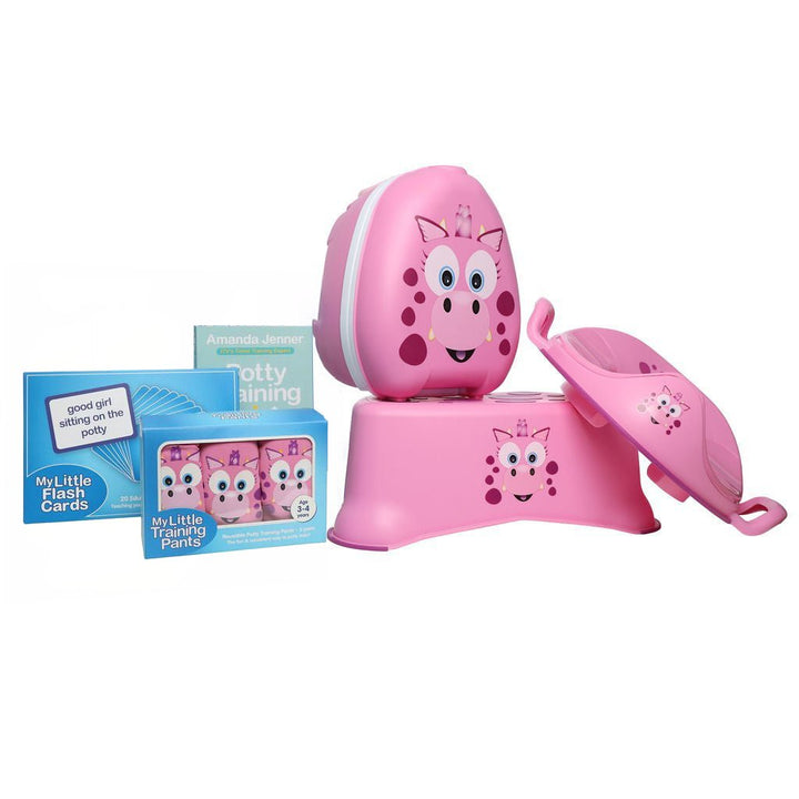 Ultimate Pink Dragon Potty Training Bundle - My Carry Potty®