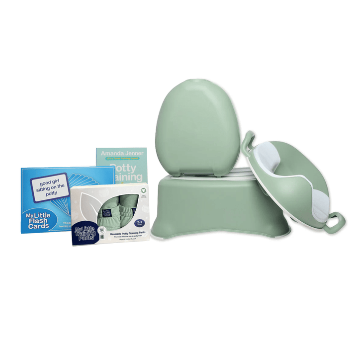 Ultimate Sage Green Potty Training Bundle - My Carry Potty®