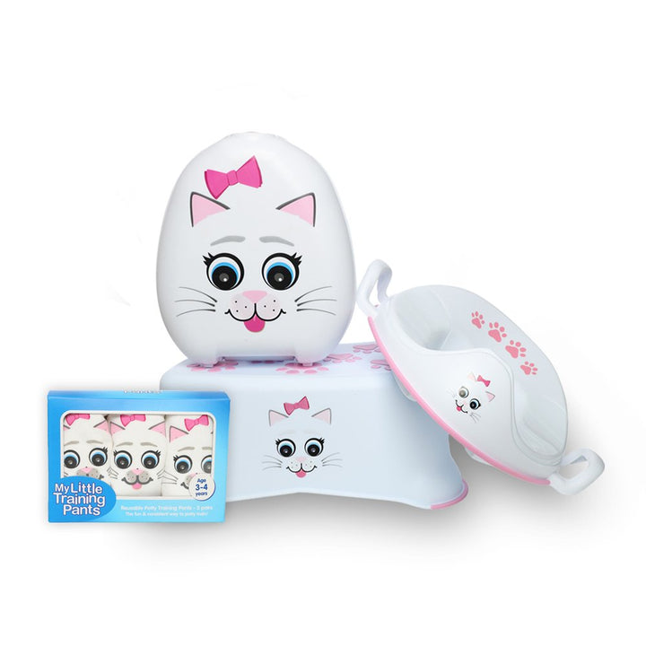 Cat My Carry Potty®, My Potty Training Pants, My Little Trainer Seat & My Little Step Stool - My Carry Potty®