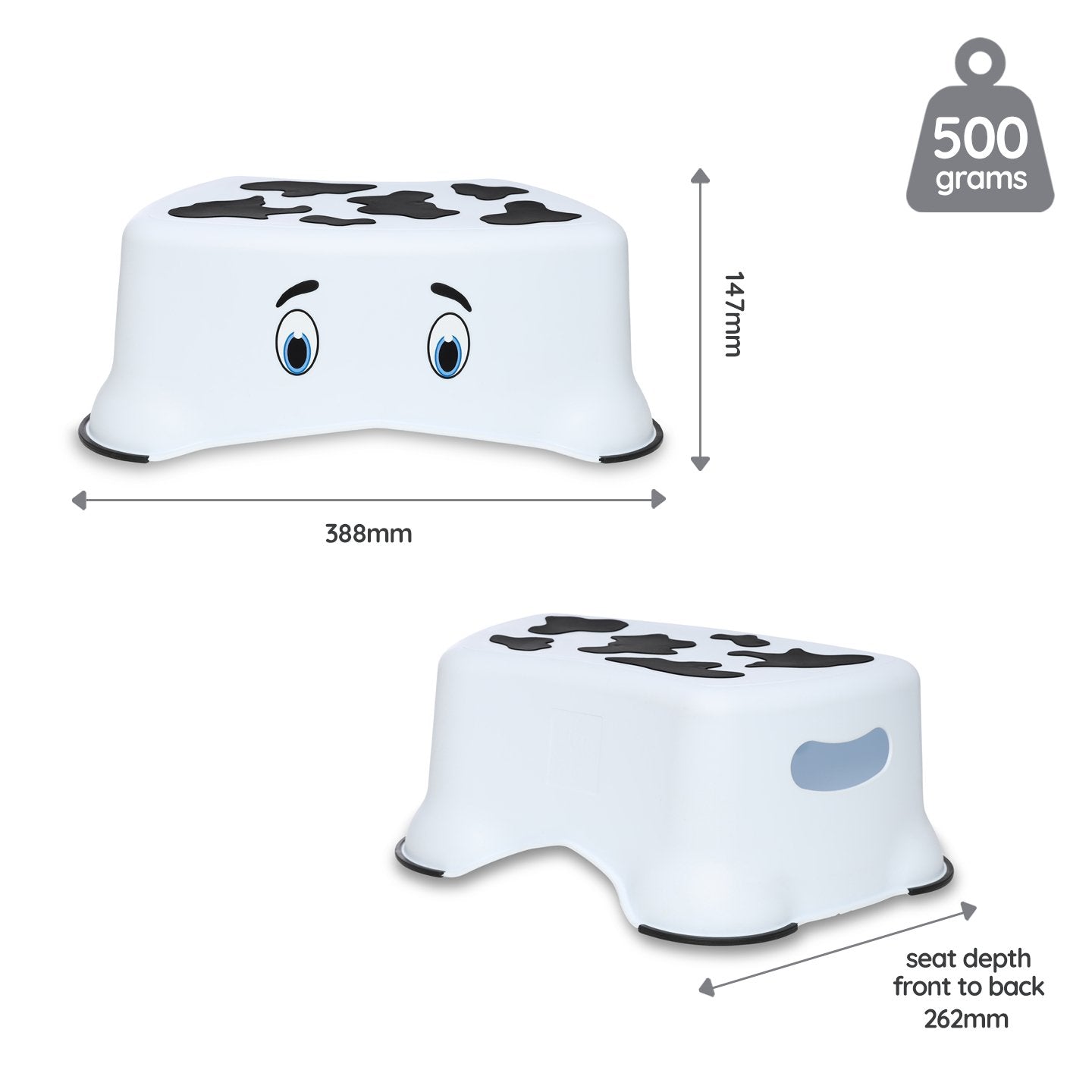 Secure Child-Friendly Step Stool - Cow for Home & Nursery – My Carry Potty®