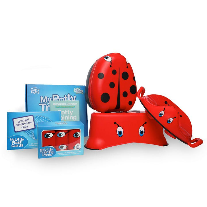 Ultimate Ladybird Potty Training Bundle - My Carry Potty®